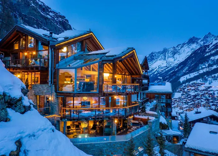 La villa: Chalet Zermatt Peak - Your Own Private Luxury Chalet - Includes Professional Staff And Catering - Voted World'S Best Chalet